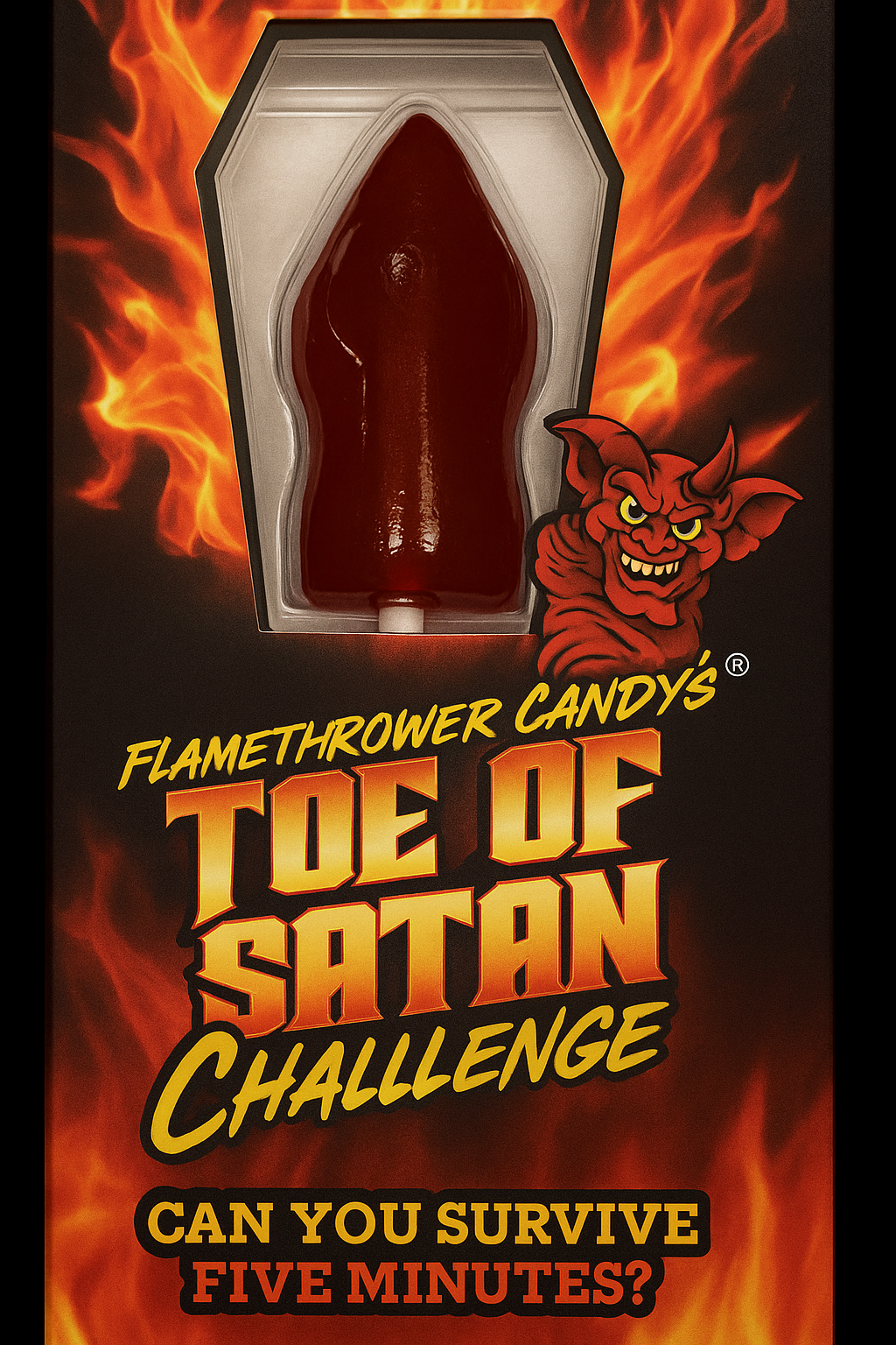Toe of Satan – Spiciest Lollipop Challenge