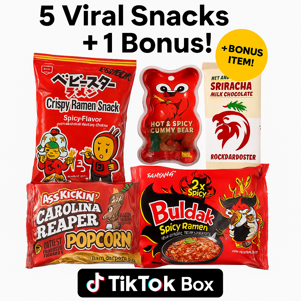 Snack Inferno – 5-Item TikTok Box