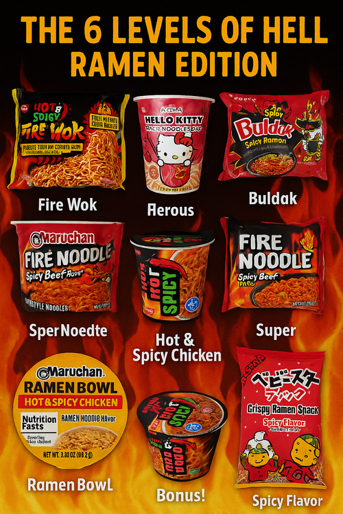 6 Levels of Hell: Ramen Edition